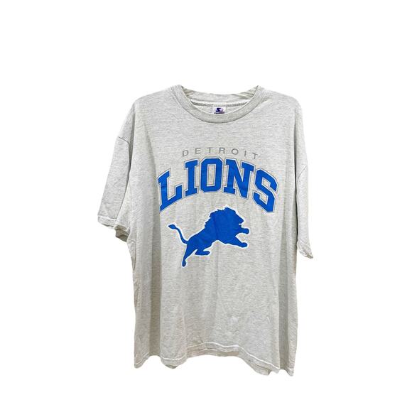 Detroit Lions Starter Vintage Graphic Sports T-Shirt Tee XL - Picture 1 of 6
